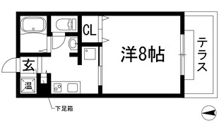 ＬＭレジデンスの物件間取画像